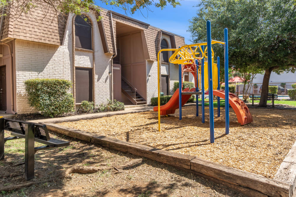 playground at Woodland Park in Arlington, Texas