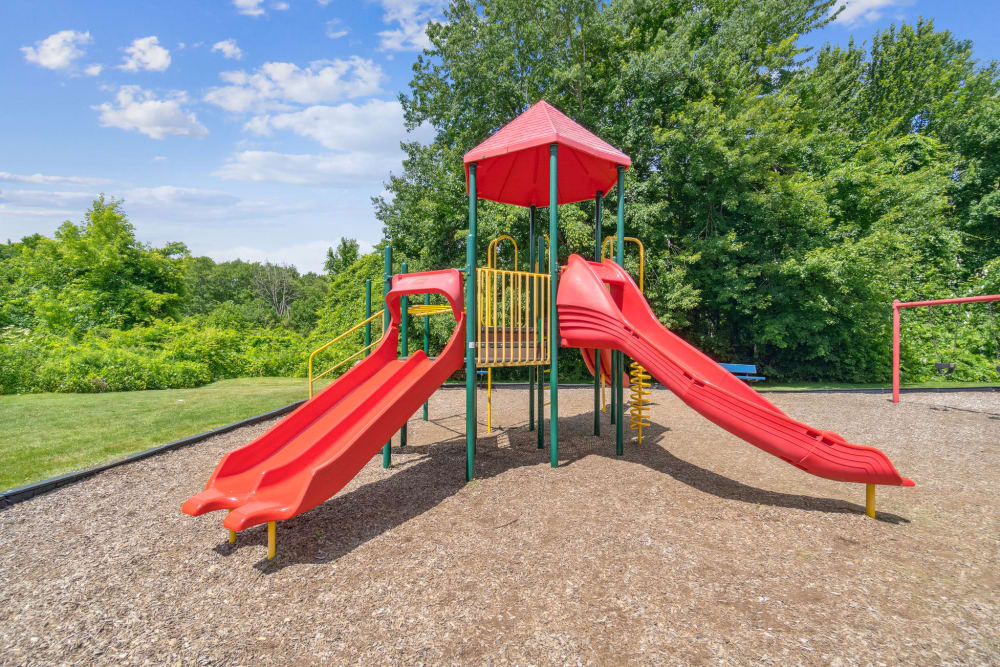 Playground at Park Village West in Westborough, Massachusetts