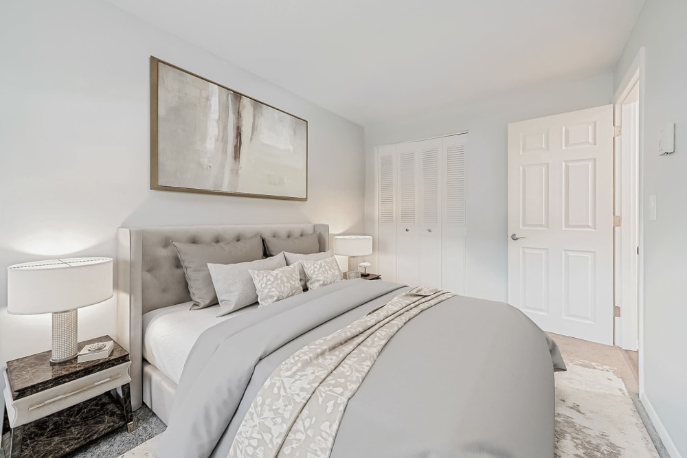 Bedroom at Eagle Rock Apartments at Nashua in Nashua, New Hampshire