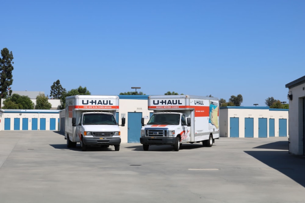 Uhauls available at Golden State Storage - Gardena in Gardena, California