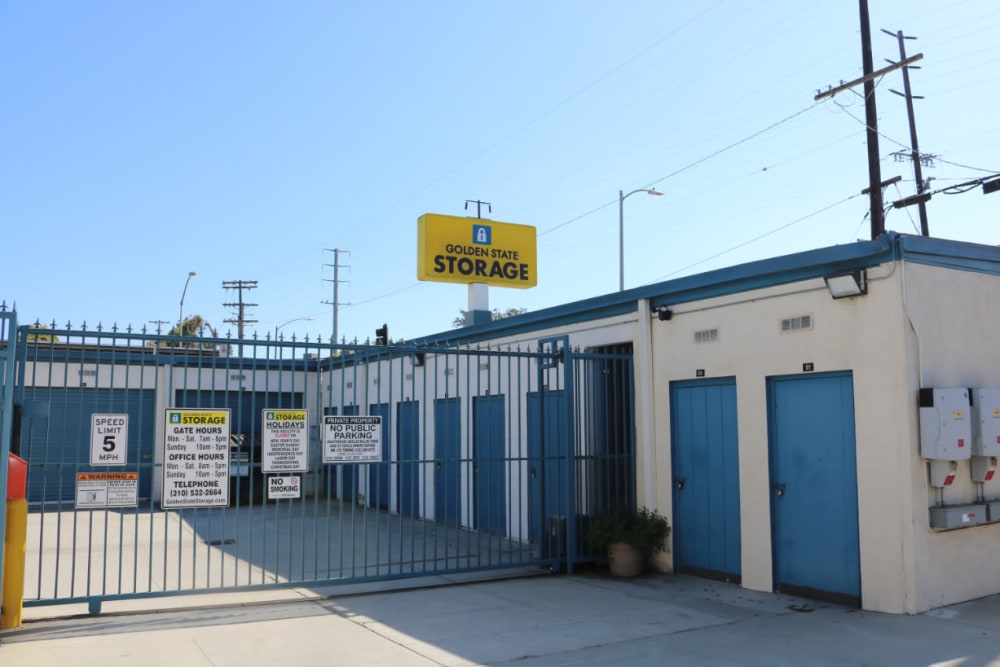 Security is high priority at Golden State Storage - Gardena in Gardena, California