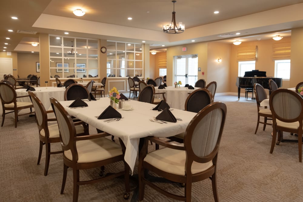 Independent Dining Room at Harmony at Morgantown