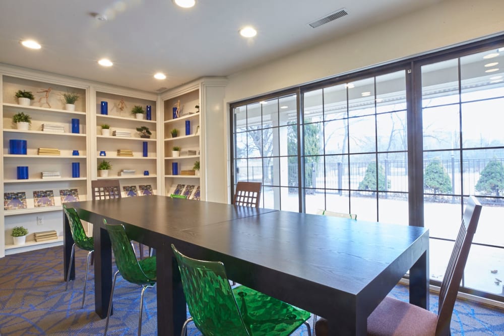 Meeting space with great natural light at Muirwood in Farmington Hills