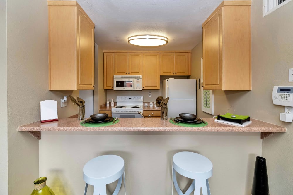 Open style kitchen at Colter Park, Phoenix, Arizona