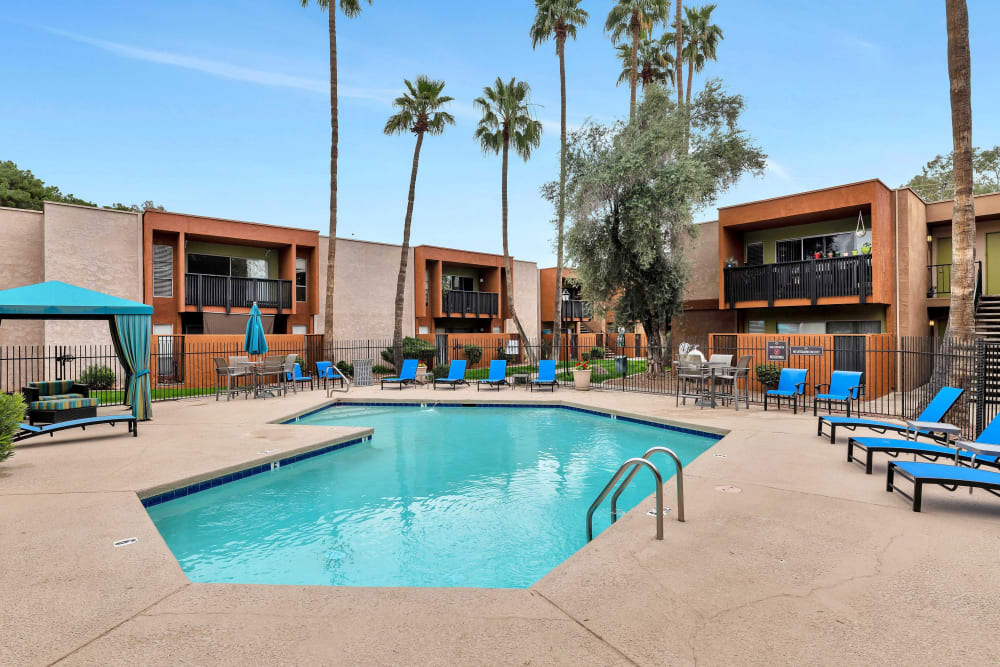 Resort-style pool at Colter Park, Phoenix, Arizona
