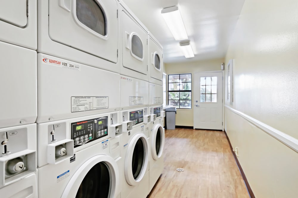 Washing machines at Bay Breeze in Costa Mesa, California