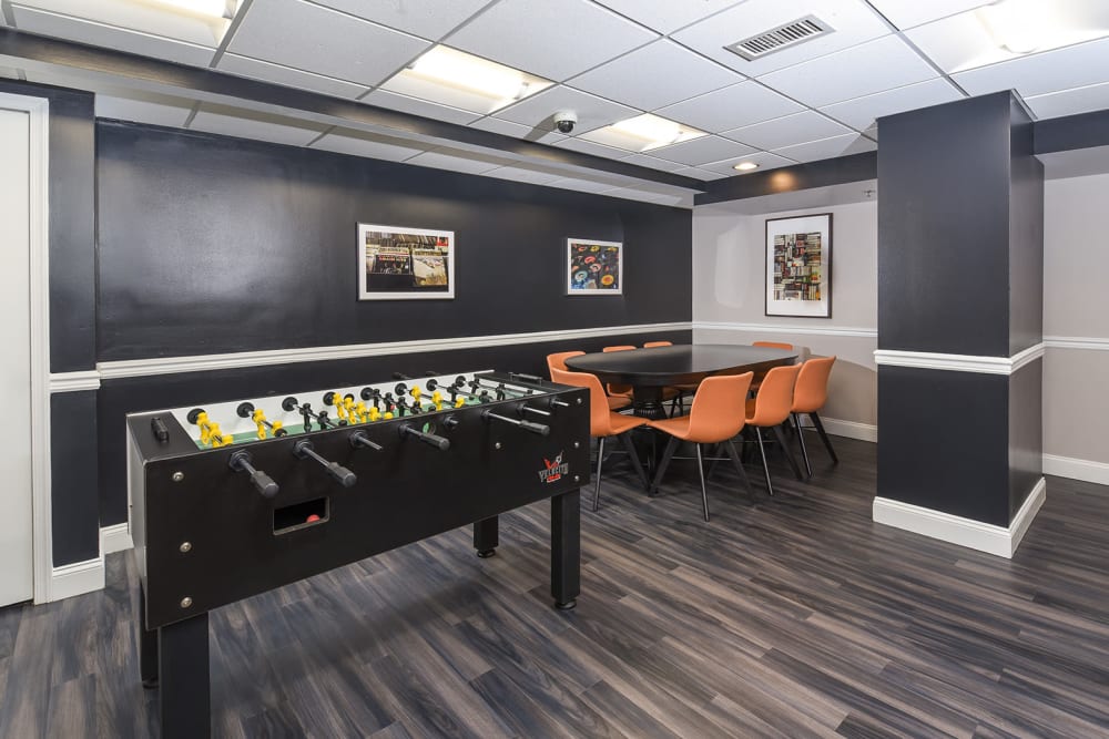 Game room at Cherry Hill Towers in Cherry Hill, New Jersey