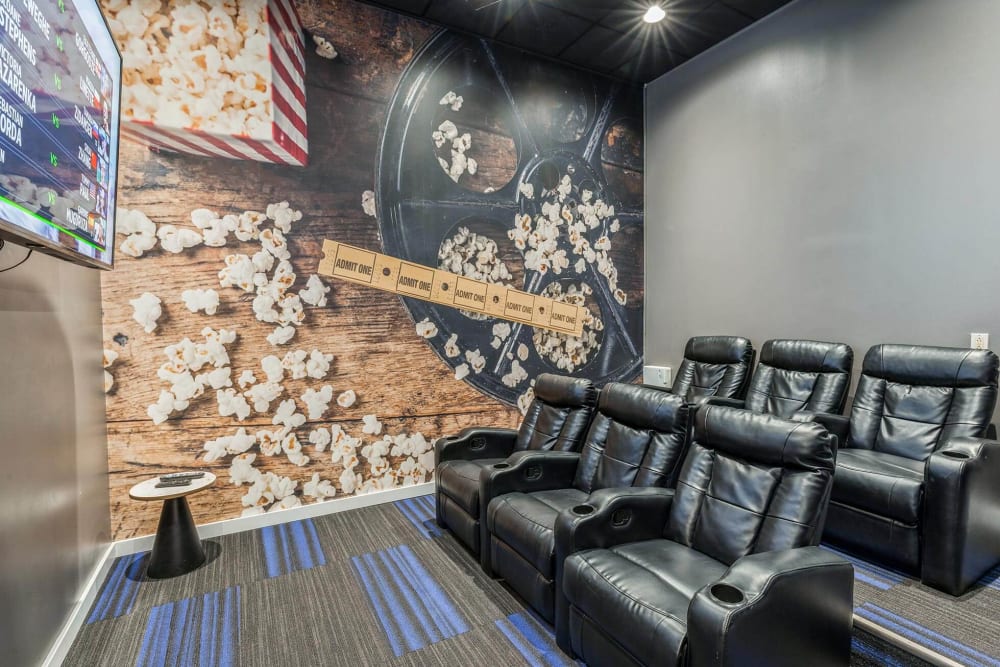 Theater room at Parc at Lyndhurst in Lyndhurst, New Jersey