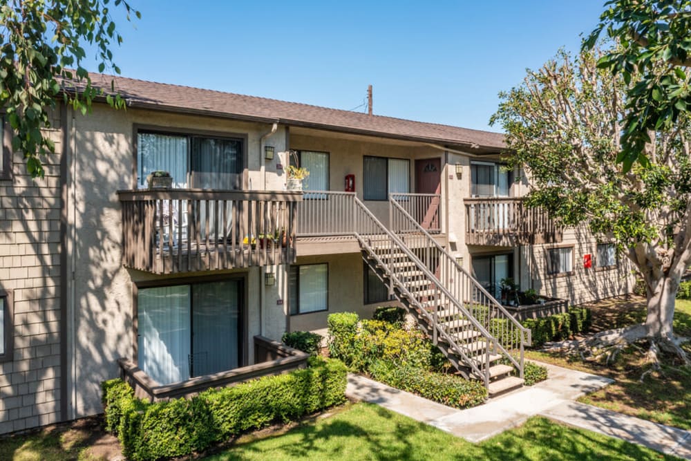 2nd Story apartments at Westlake Village in Costa Mesa, California