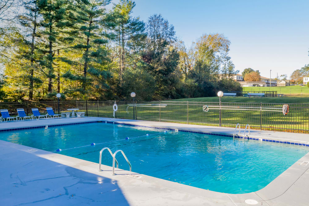 Swimming pool at Rosen at North Hills in Raleigh, North Carolina