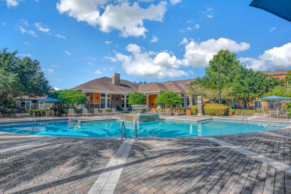 Luxury pool at Courtney Isles in Yulee, Florida