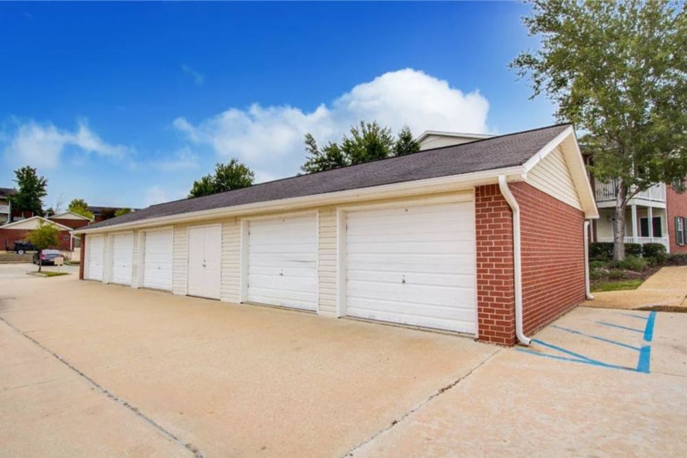 Garages available to rent at The Gables in Ridgeland, Mississippi