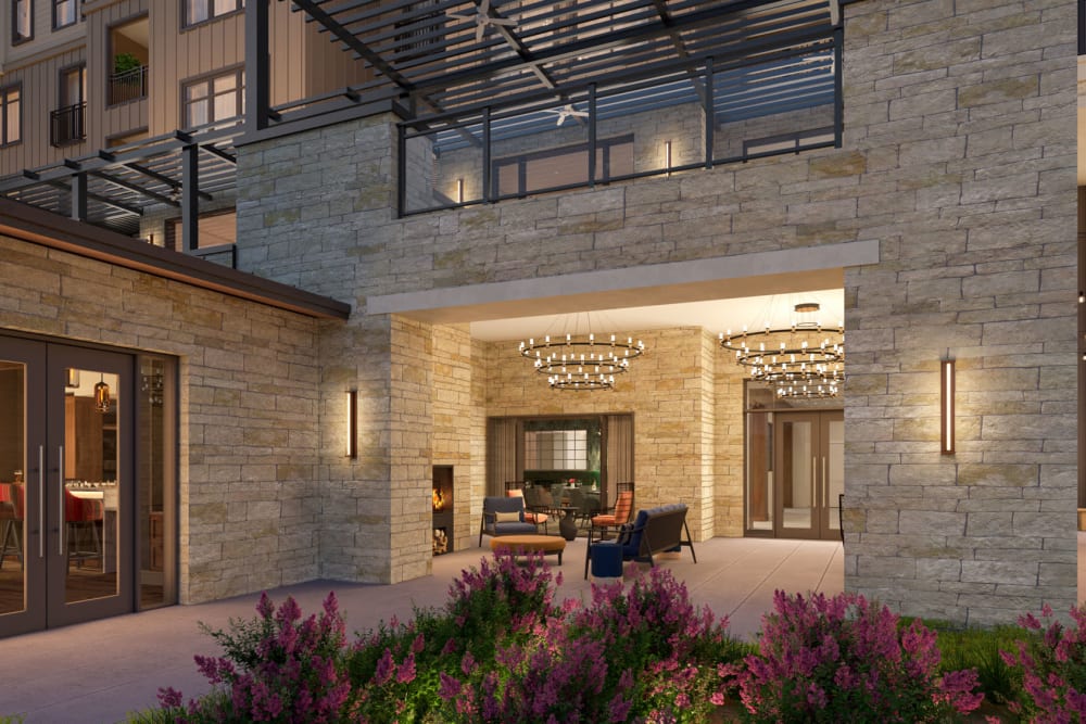 Exterior of Touchmark at Emerald Lake in McKinney, Texas