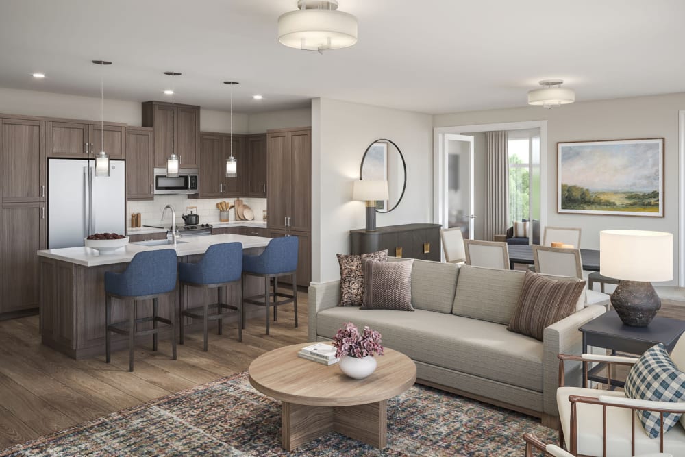 Apartment of Touchmark at Emerald Lake in McKinney, Texas