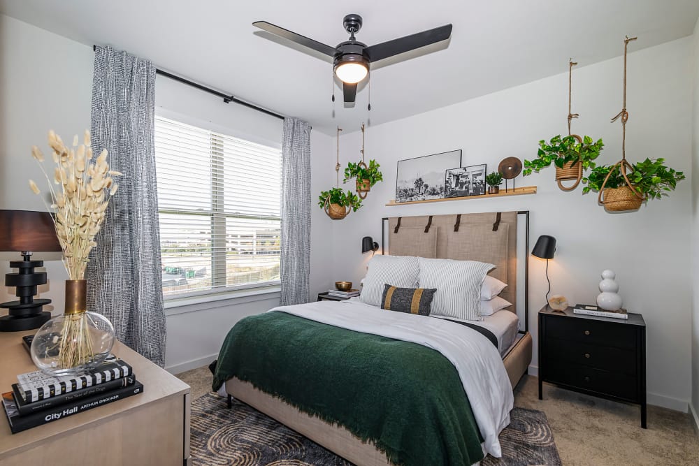 Elegant  Bedroom at Auro Crossing in Austin, Texas