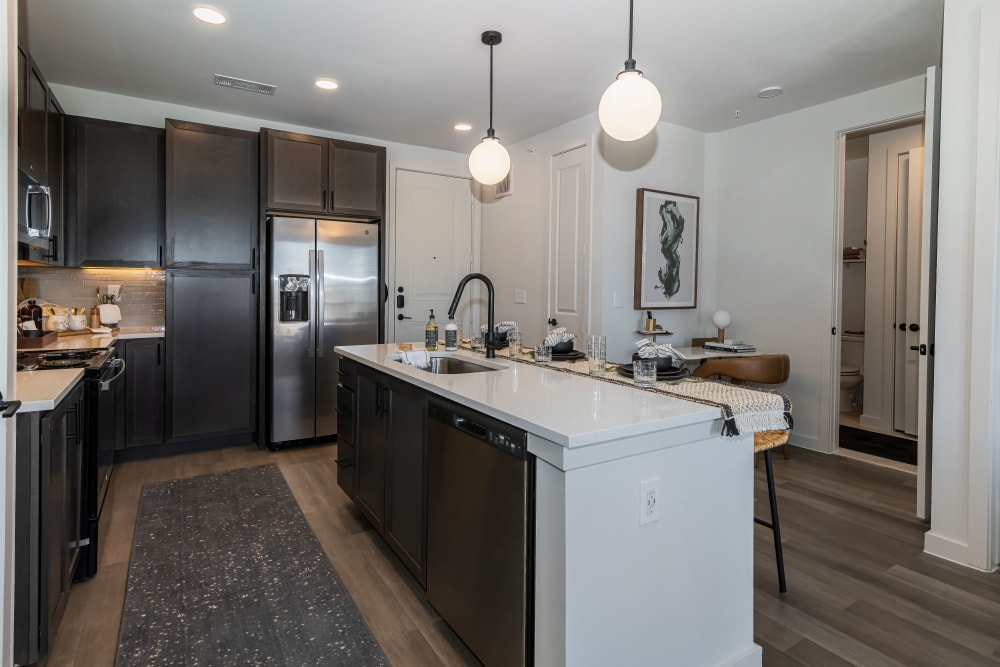 Modern Kitchen at Auro Crossing in Austin, Texas