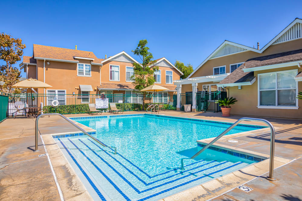 Pool at Village Heights in Newport Beach, California