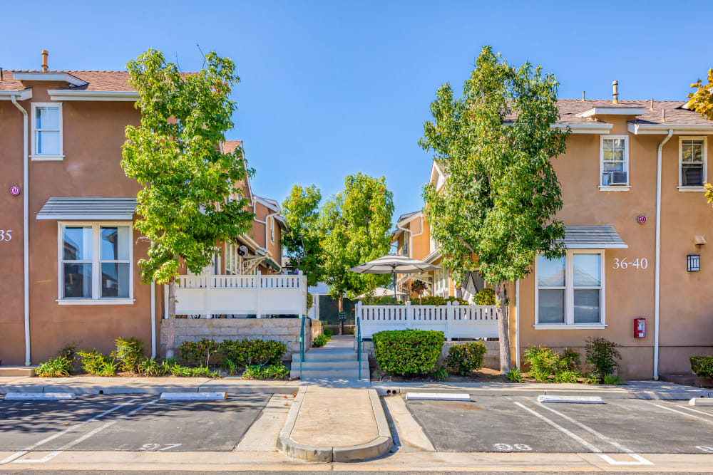 Parking at Village Heights in Newport Beach, California