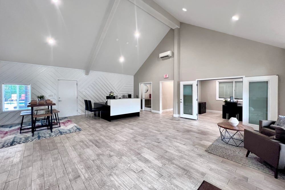Renovated Clubhouse Office at Renaissance at 29th Apartments in Vancouver, Washington