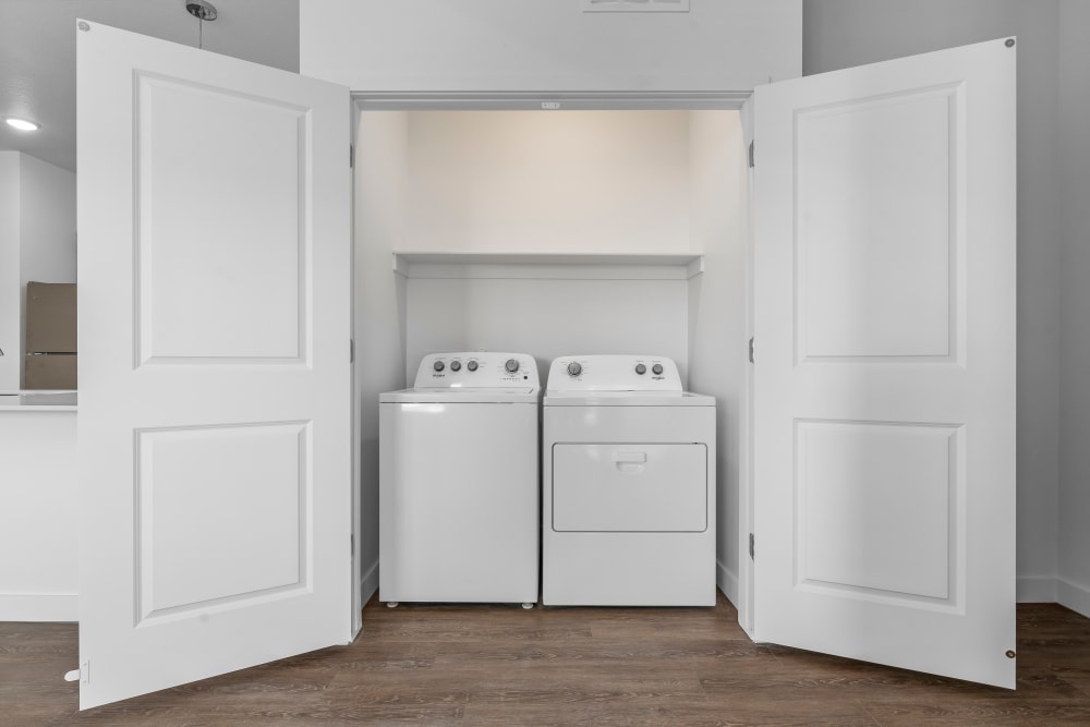 Laundry area at The Kelton Apartments in ,UT