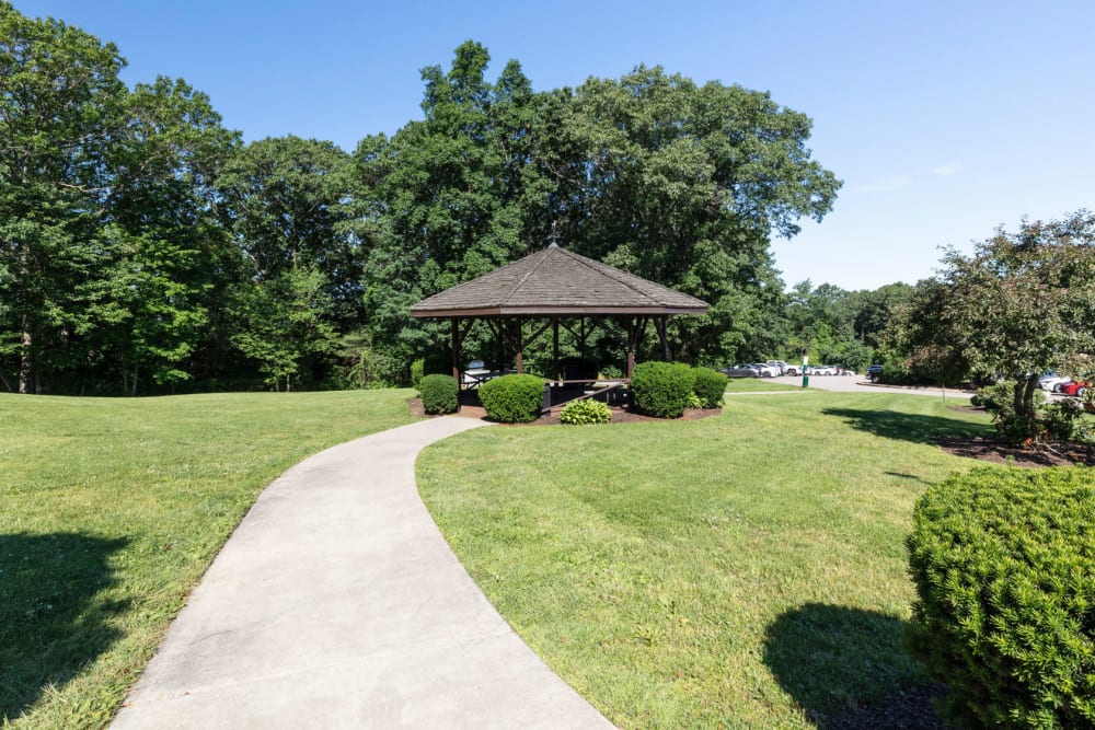 Recreation area at Eagle Rock Apartments at MetroWest in Framingham, Massachusetts