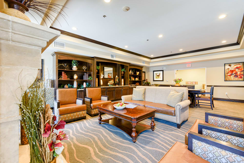 Lounge at Senior Living Community in Henderson, Nevada