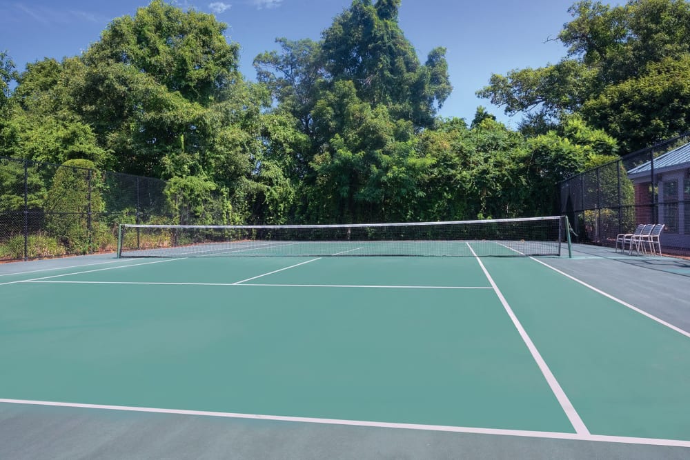 Tennis courts at Eagle Rock Apartments at Swampscott in Swampscott, Massachusetts