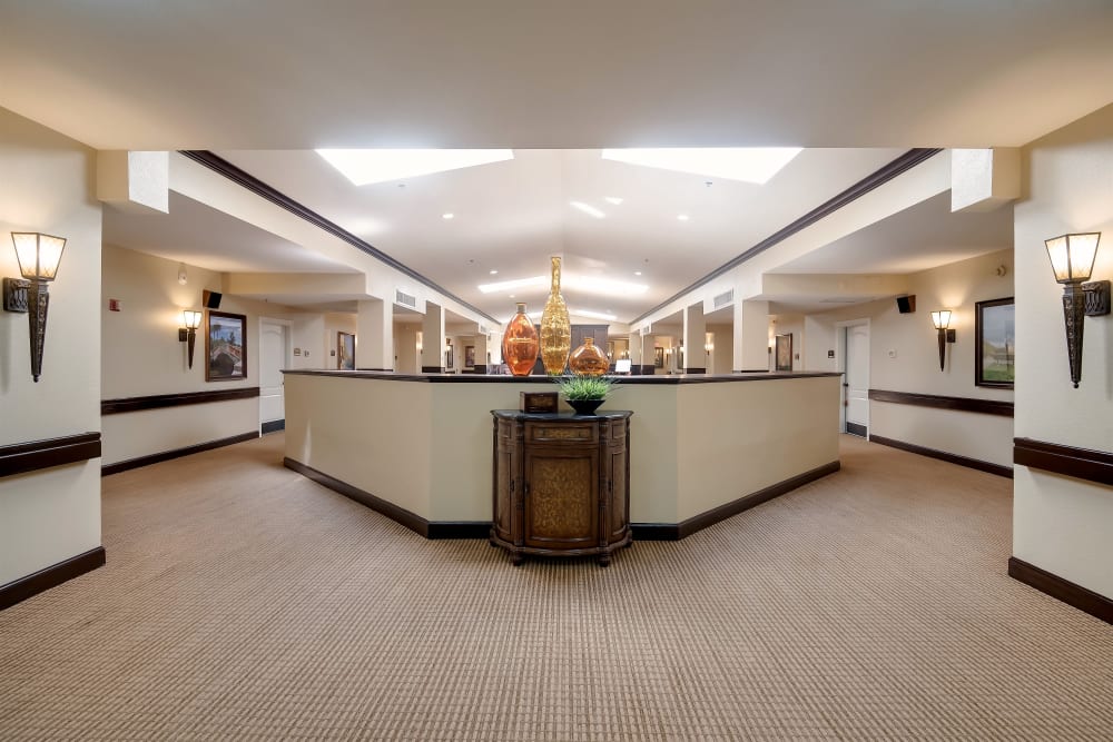 Reception at Senior Living Community in Ocala, Florida