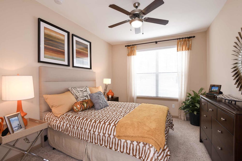 Bedroom with natural lighting at Terraces at Town Center in Jacksonville, Florida