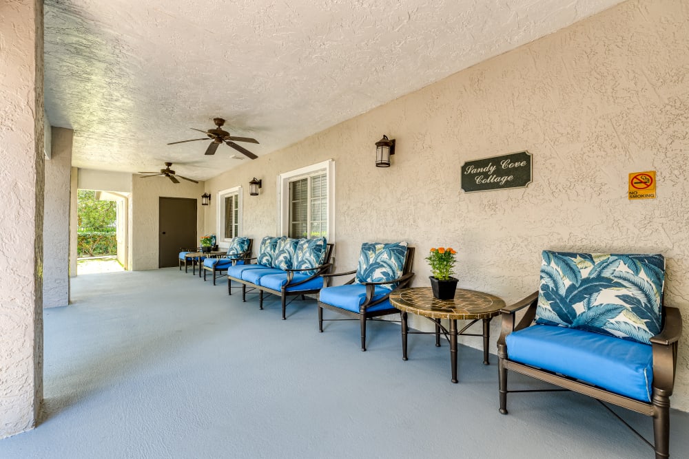 Senior Living Community with a Patio in Greenacres, Florida