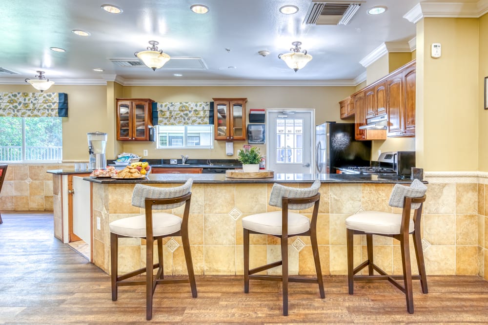 Our Senior Living Community in Greenacres, Florida offer a Kitchen