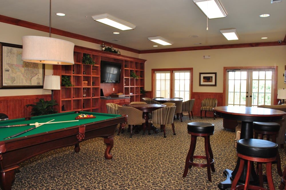 Recreation Room at Mariposa at Jason Avenue in Amarillo, Texas