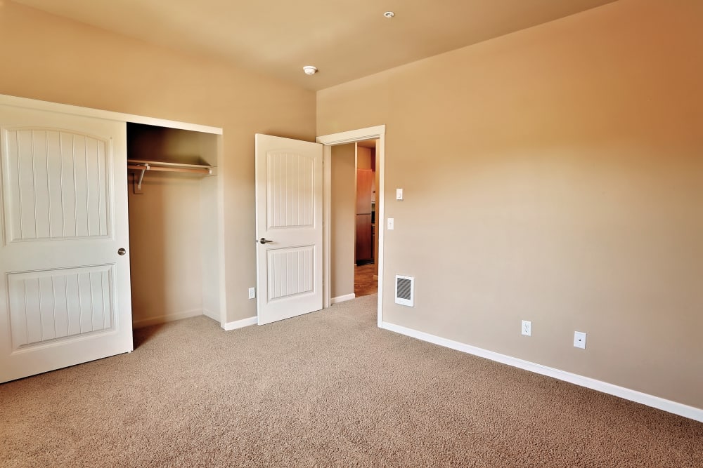 spacious bedroom at Orchard Ridge in Salem, Oregon