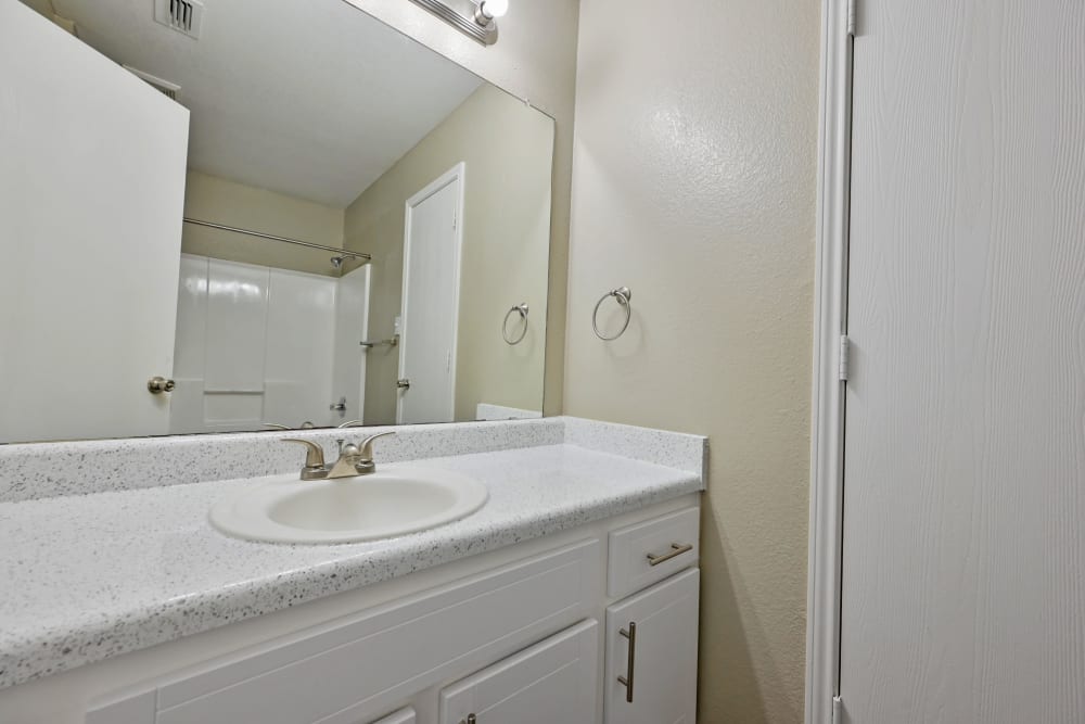 bathroom at Sierra Vista Apartments in Midlothian, Texas
