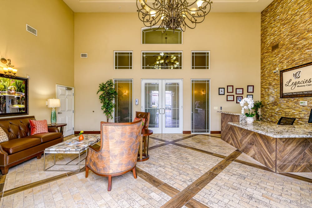Spacious Lounge at Senior Living Community in Las Vegas, Nevada
