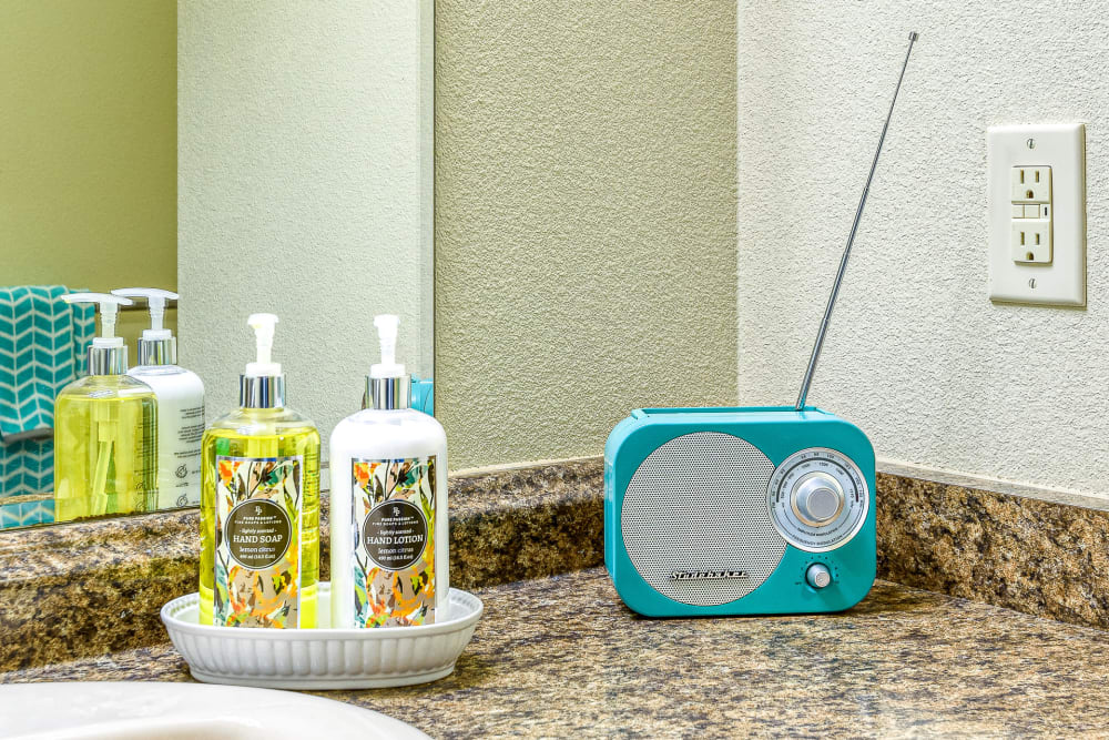 Pacifica Senior Living San Martin offers a Bathroom in Las Vegas, Nevada