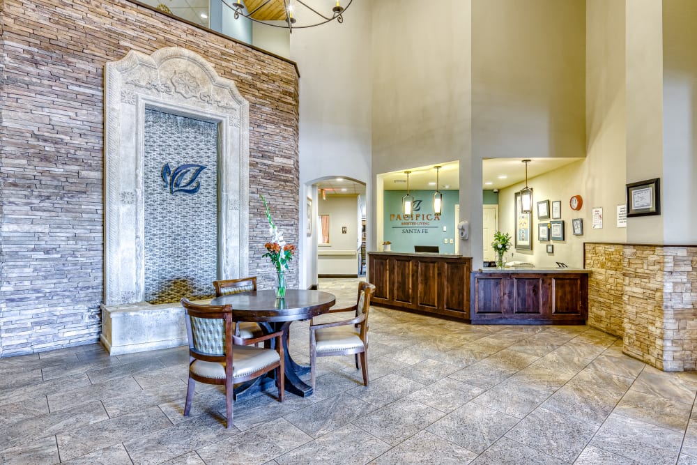Reception at Pacifica Senior Living Santa Fe in Santa Fe, New Mexico