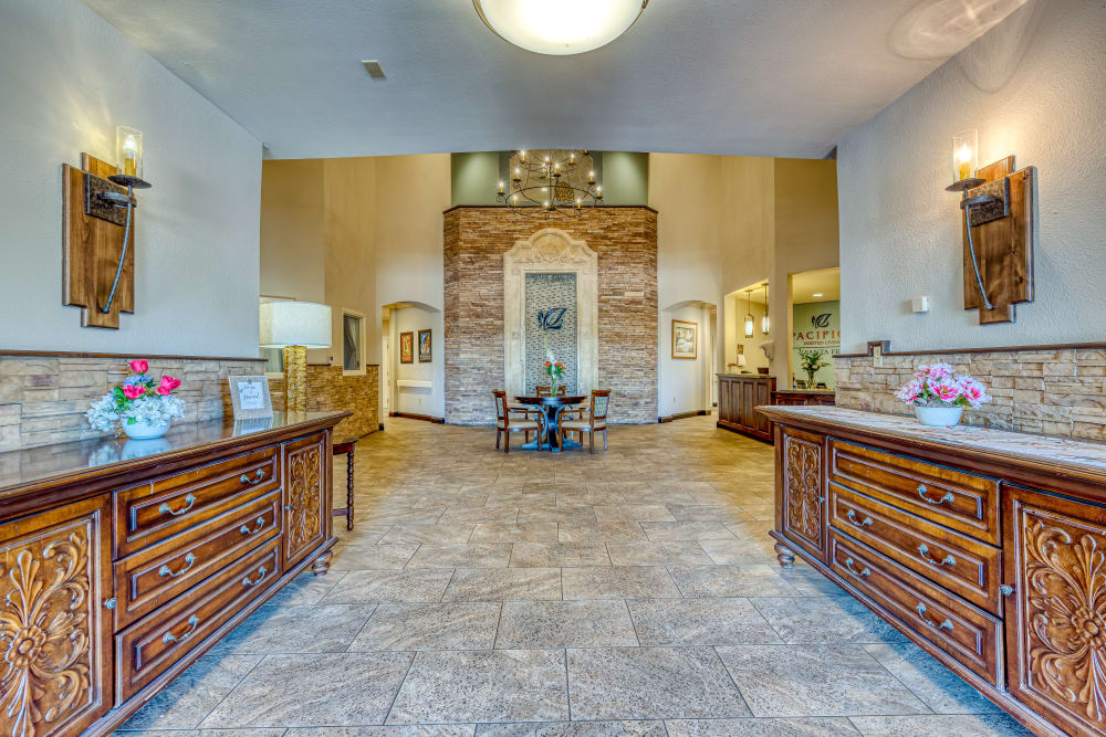 Reception at Pacifica Senior Living Santa Fe in Santa Fe, New Mexico
