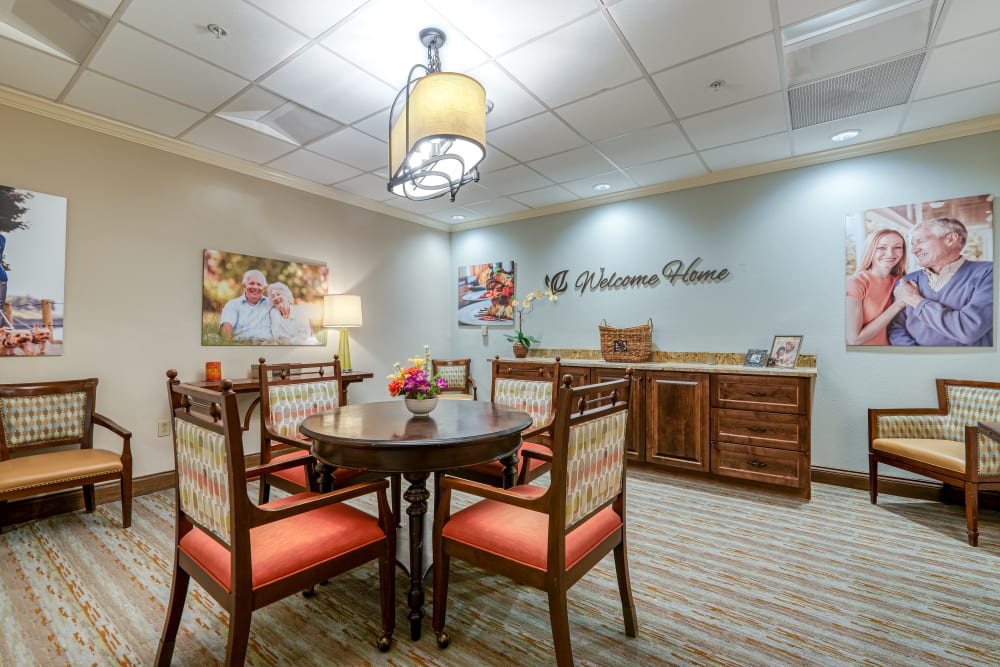Dining Area at Pacifica Senior Living Santa Fe in Santa Fe, New Mexico