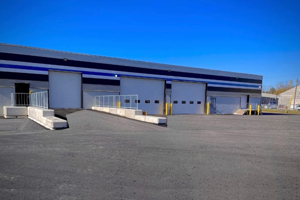 Exterior Storage Units at Apple Self Storage - Bradford in Holland Landing, Ontario