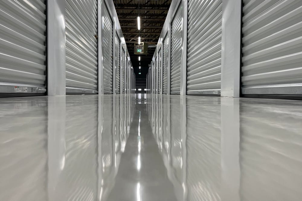 Interior Storage Units at Apple Self Storage - Bradford in Holland Landing, Ontario