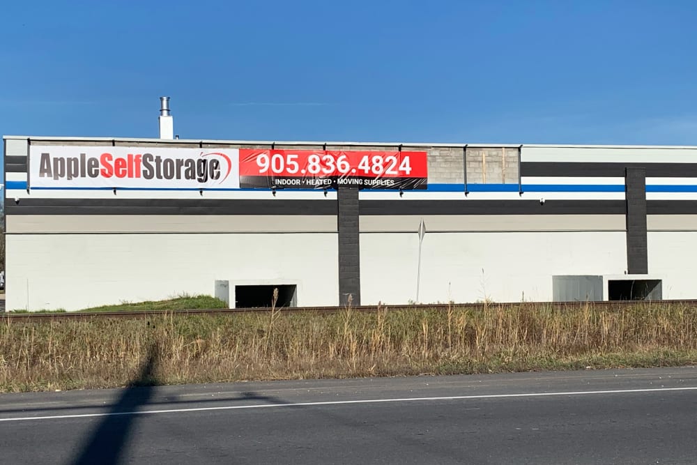 Storage facility Front sign at Apple Self Storage - Bradford