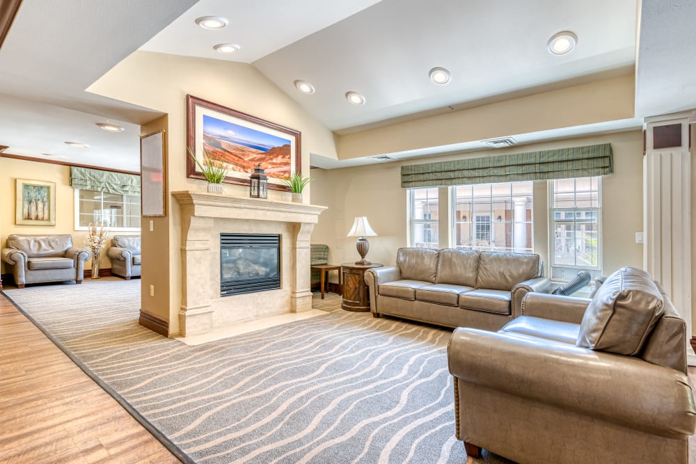 Lounge Area at Pacifica Senior Living Spring Valley in Las Vegas, Nevada