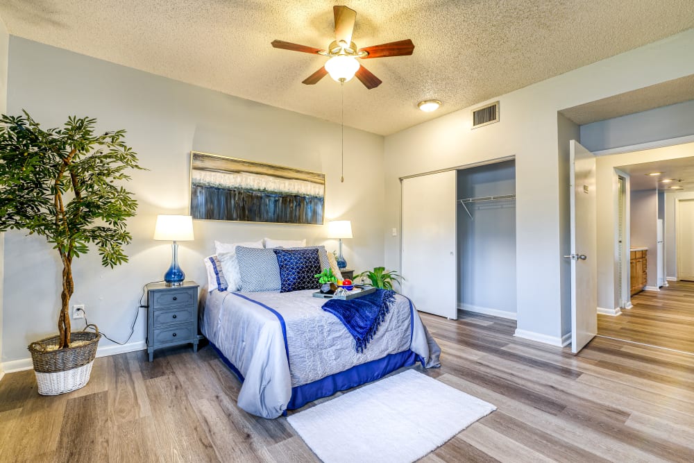 Bedroom at Pacifica Senior Living Sunrise in Sunrise, Florida