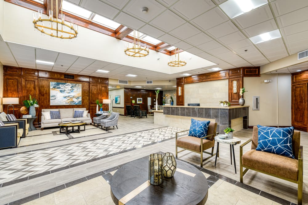 Reception at Pacifica Senior Living Sunrise in Sunrise, Florida