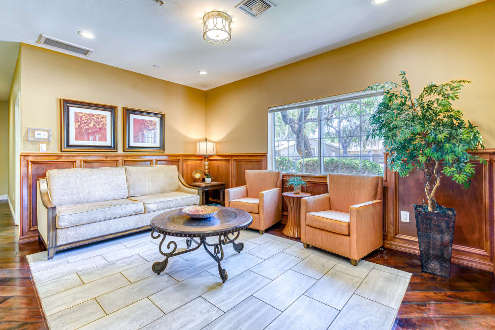 Living space at Senior Living Community in Tucson, Arizona