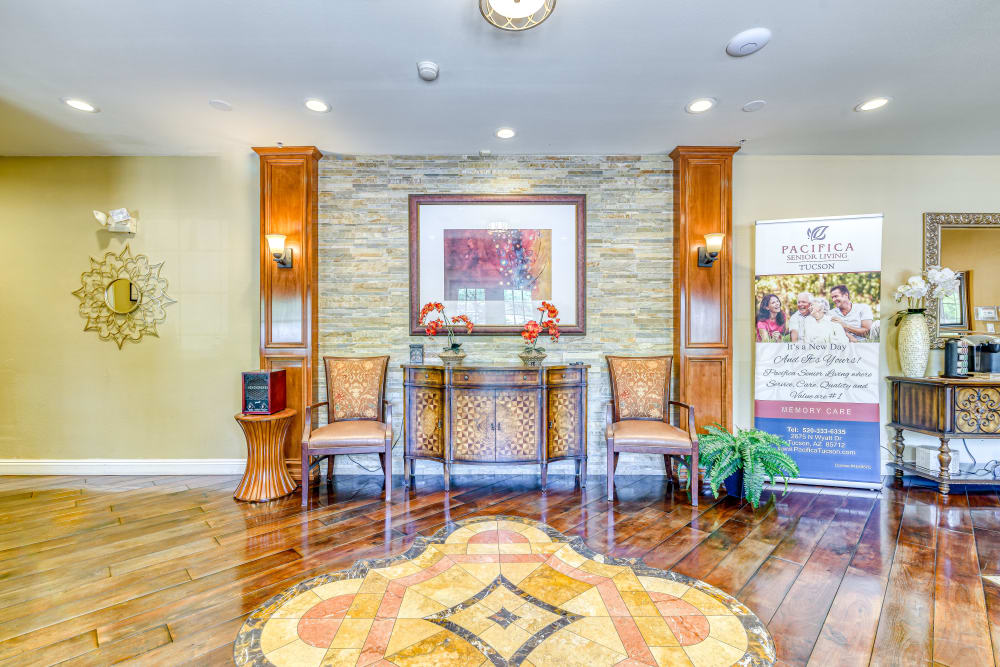 Reception at Senior Living Community in Tucson, Arizona