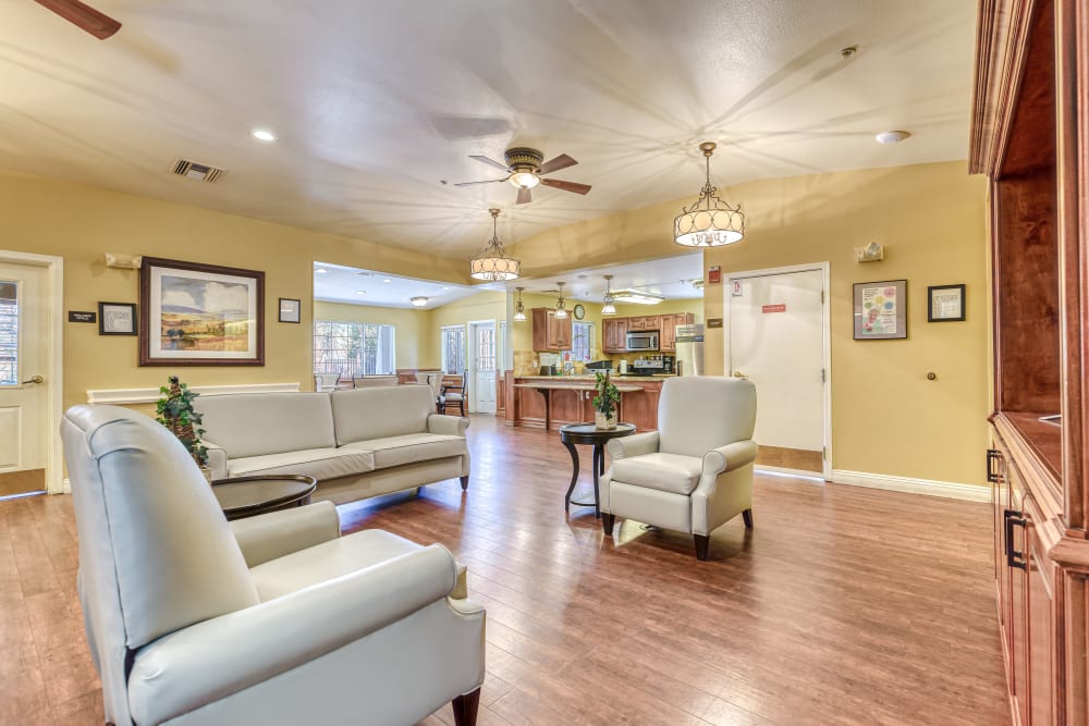 Our Senior Living Community in Tucson, Arizona offer a Living Space