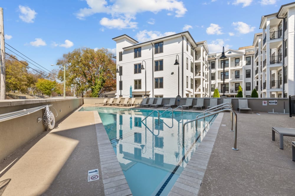 Pool Area at Apartments in Nashville, Tennessee