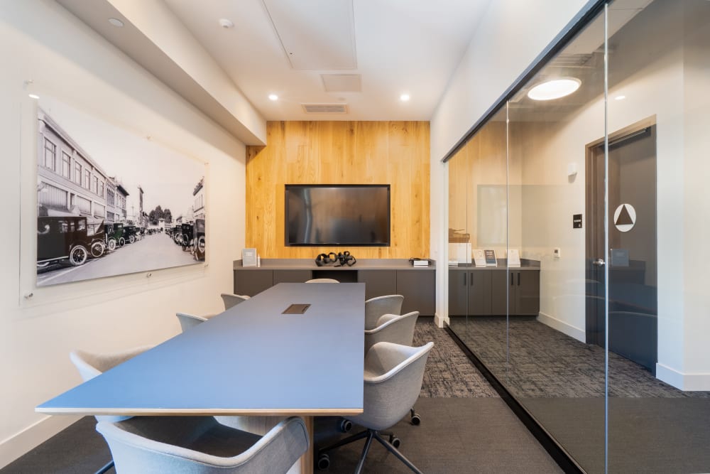 Conference room at Anson in Burlingame, California